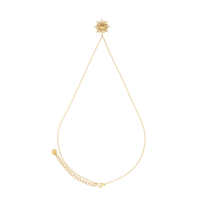 Halskette Damen Gold Halla in Gold mit Geschenkbox