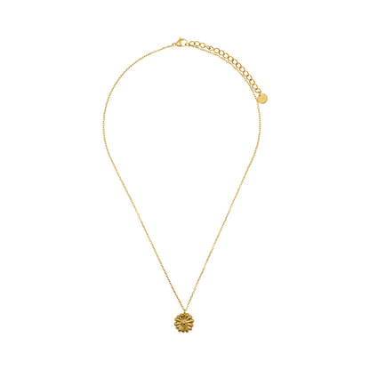 Halskette Damen Gold Moa in Gold Karabinerverschluss im Detail