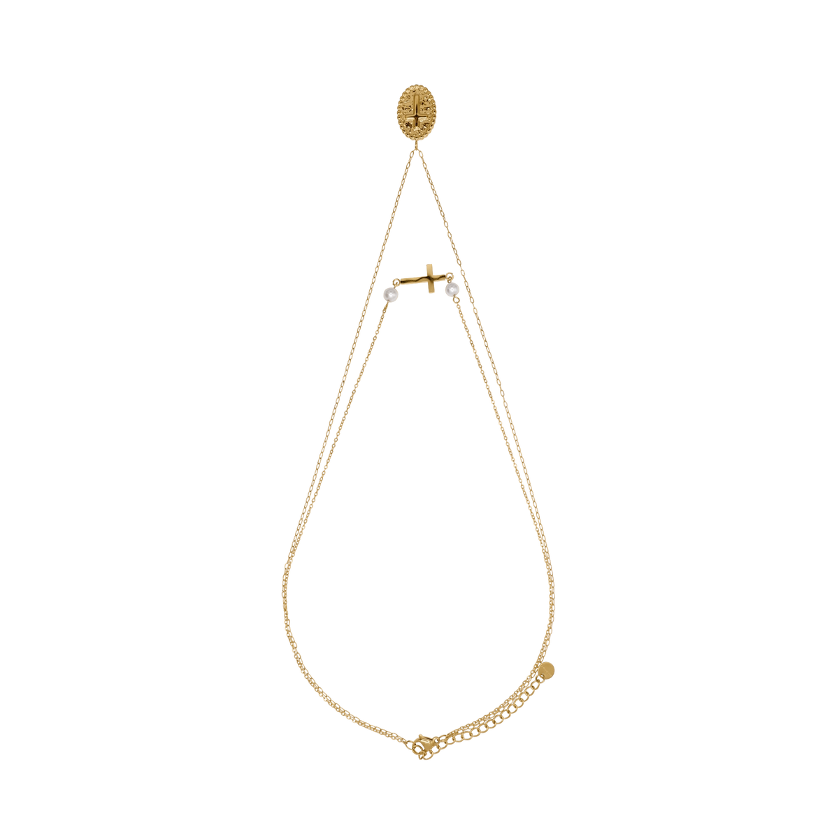 Halskette Damen Gold Vittoria in Gold in der gratis Heideman Geschenkbox