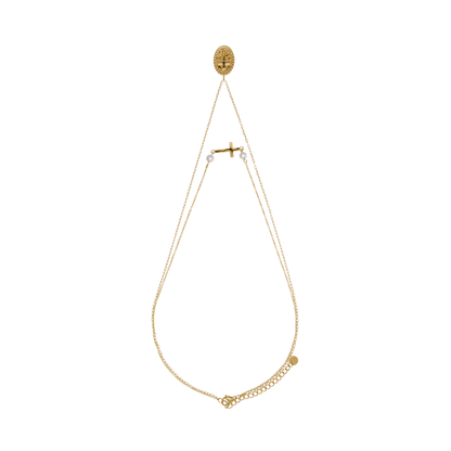 Halskette Damen Gold Vittoria in Gold in der gratis Heideman Geschenkbox