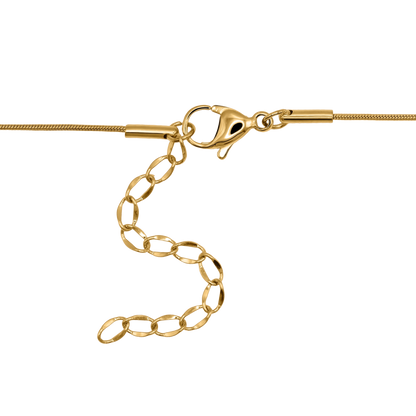 Damen Kette Solene Gold stilvoll kombiniert