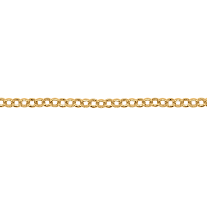 Halskette Damen Edelstahl Noelie in Gold mit filigraner Gliederkette - Produktbild