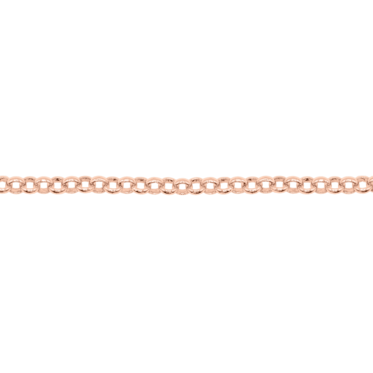 Halskette Damen Edelstahl Noelie in Rose mit filigraner Gliederkette - Produktbild
