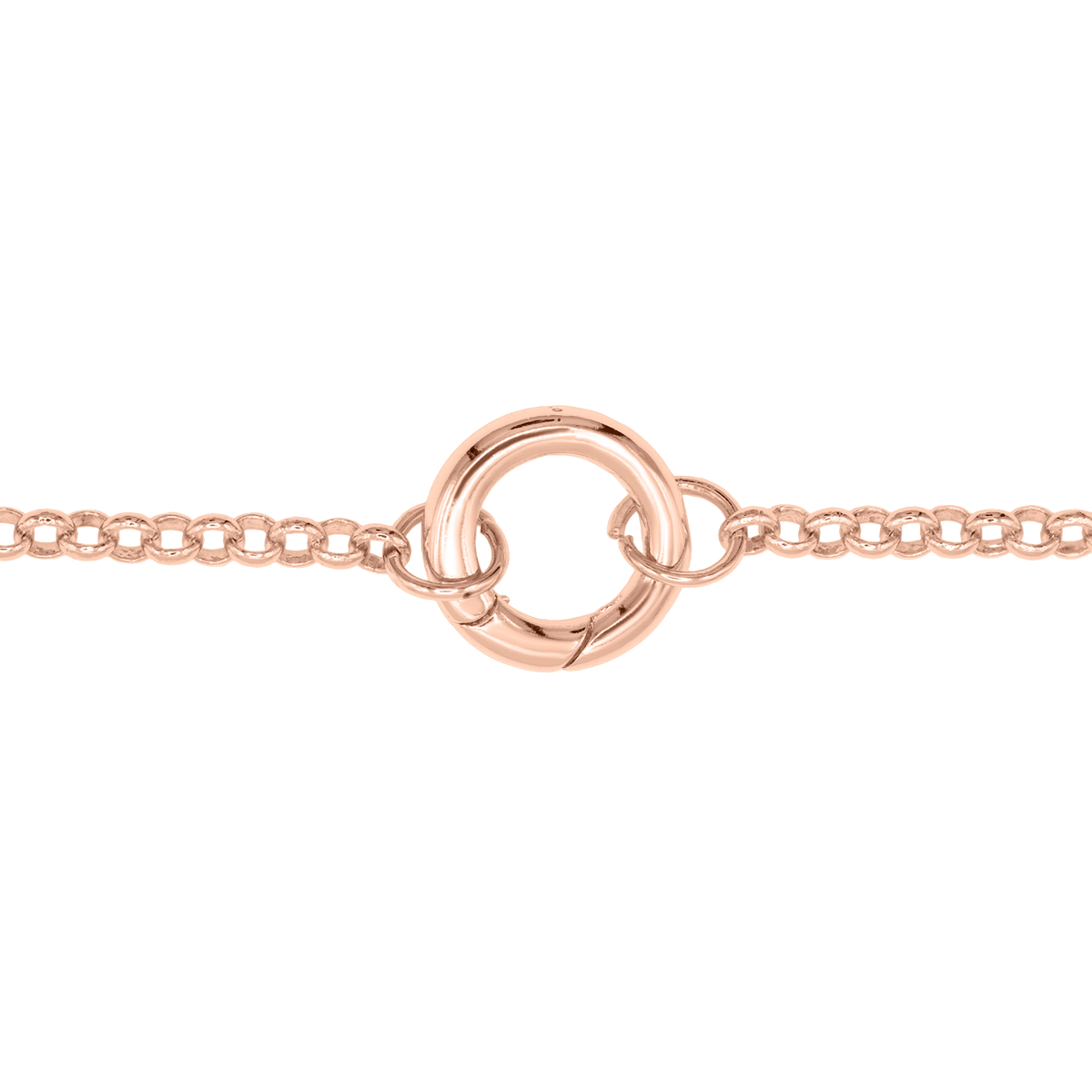 Halskette Damen Edelstahl Noelie in Rose - gestylt im Look