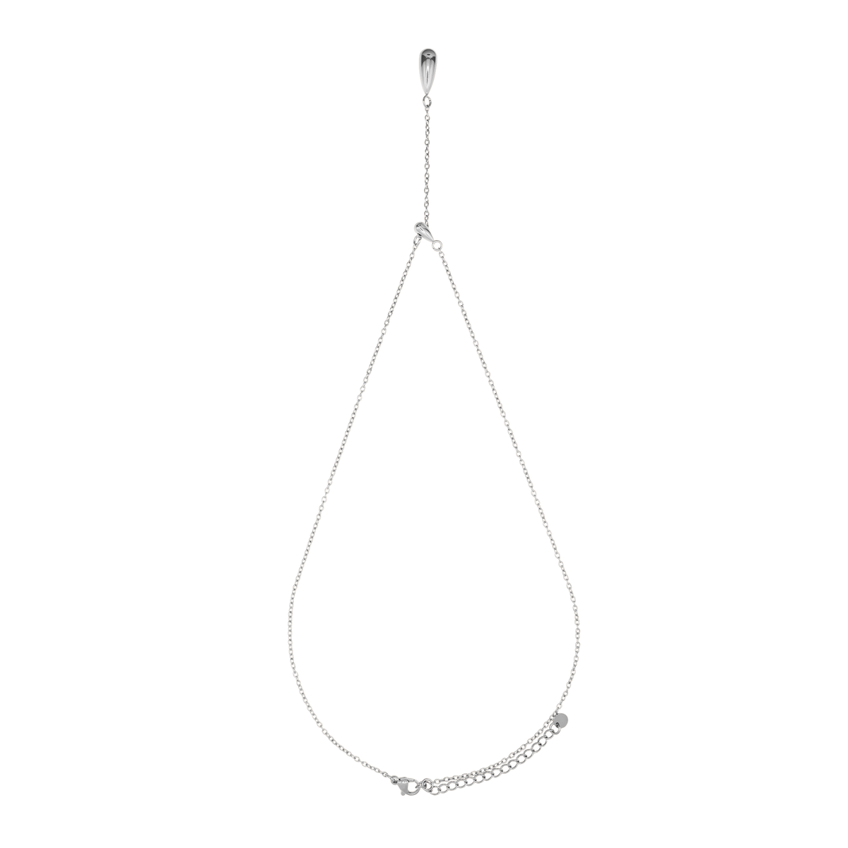 Halskette Damen Edelstahl Eulalie in Silber - in der Geschenkbox