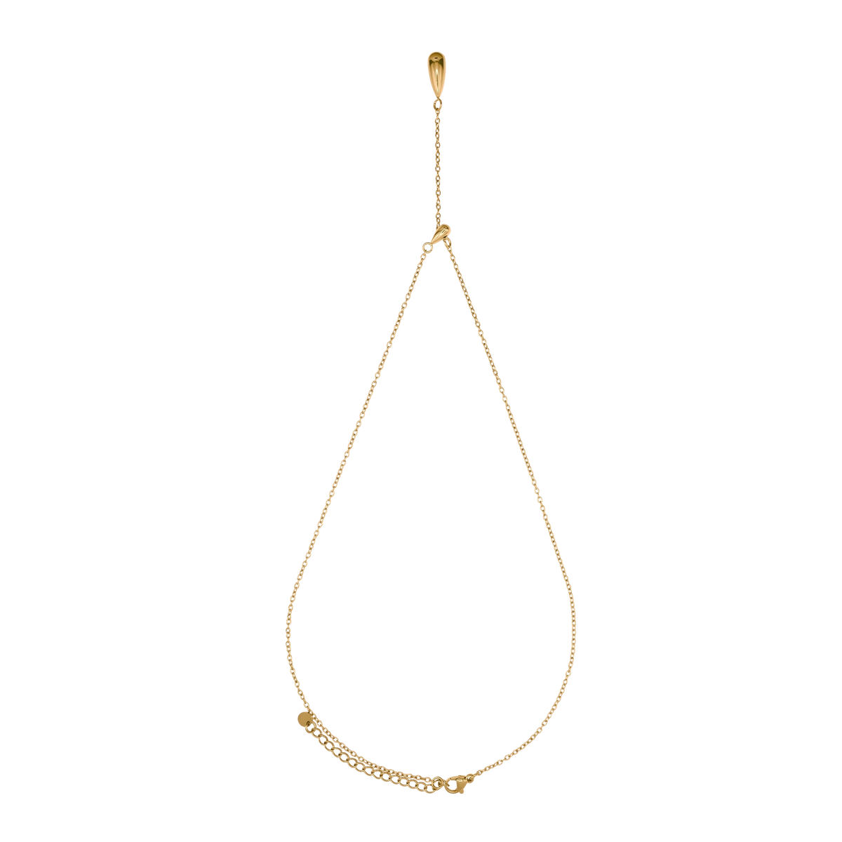 Halskette Damen Edelstahl Eulalie in Gold - in der Geschenkbox