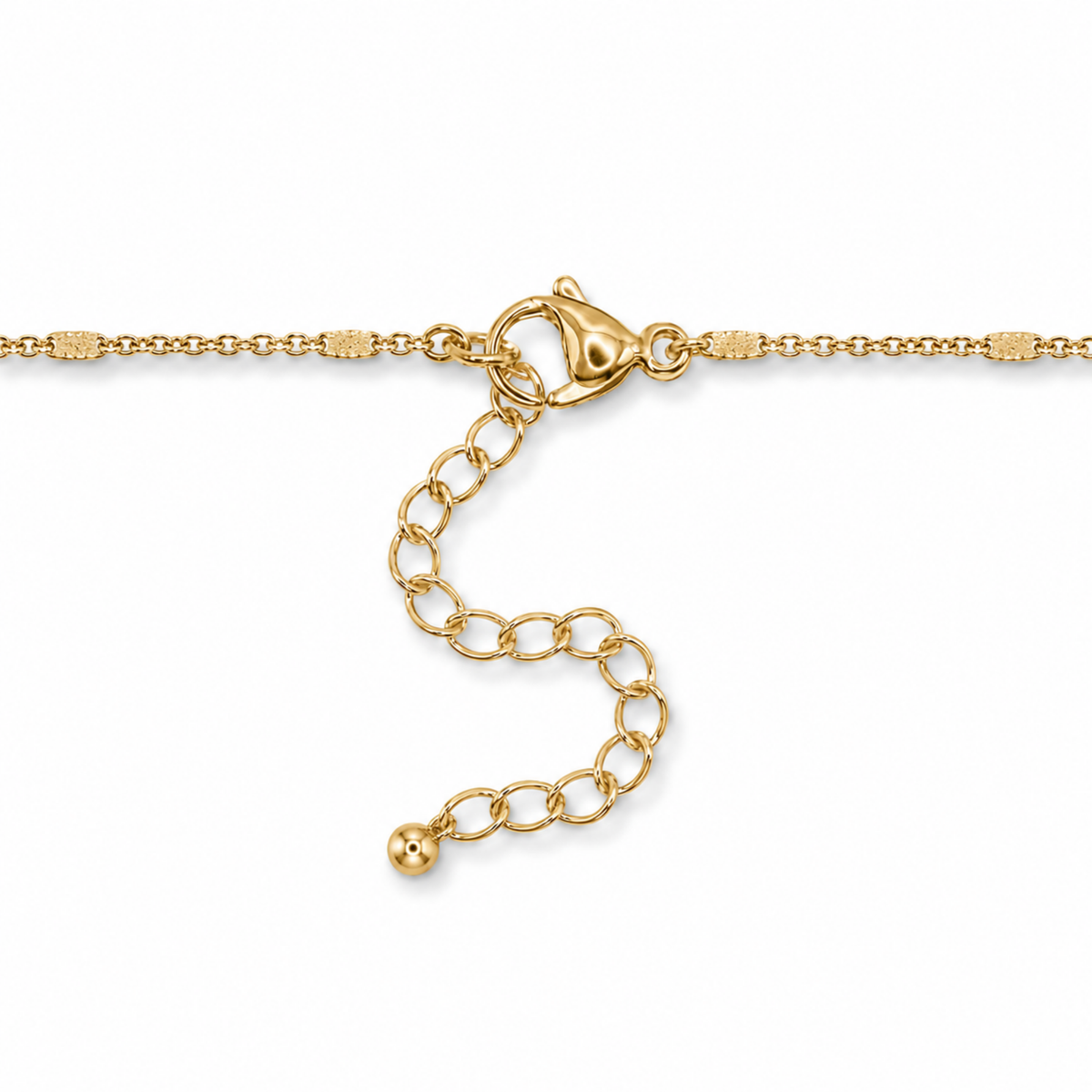 Halskette Damen Gold Lilja goldfarben - in der Heideman Geschenkbox