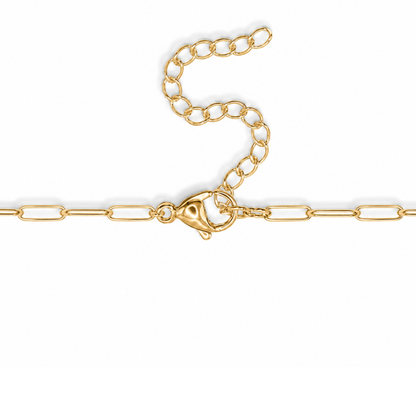 Halskette Damen Gold Hina goldfarben - Geschenkbox