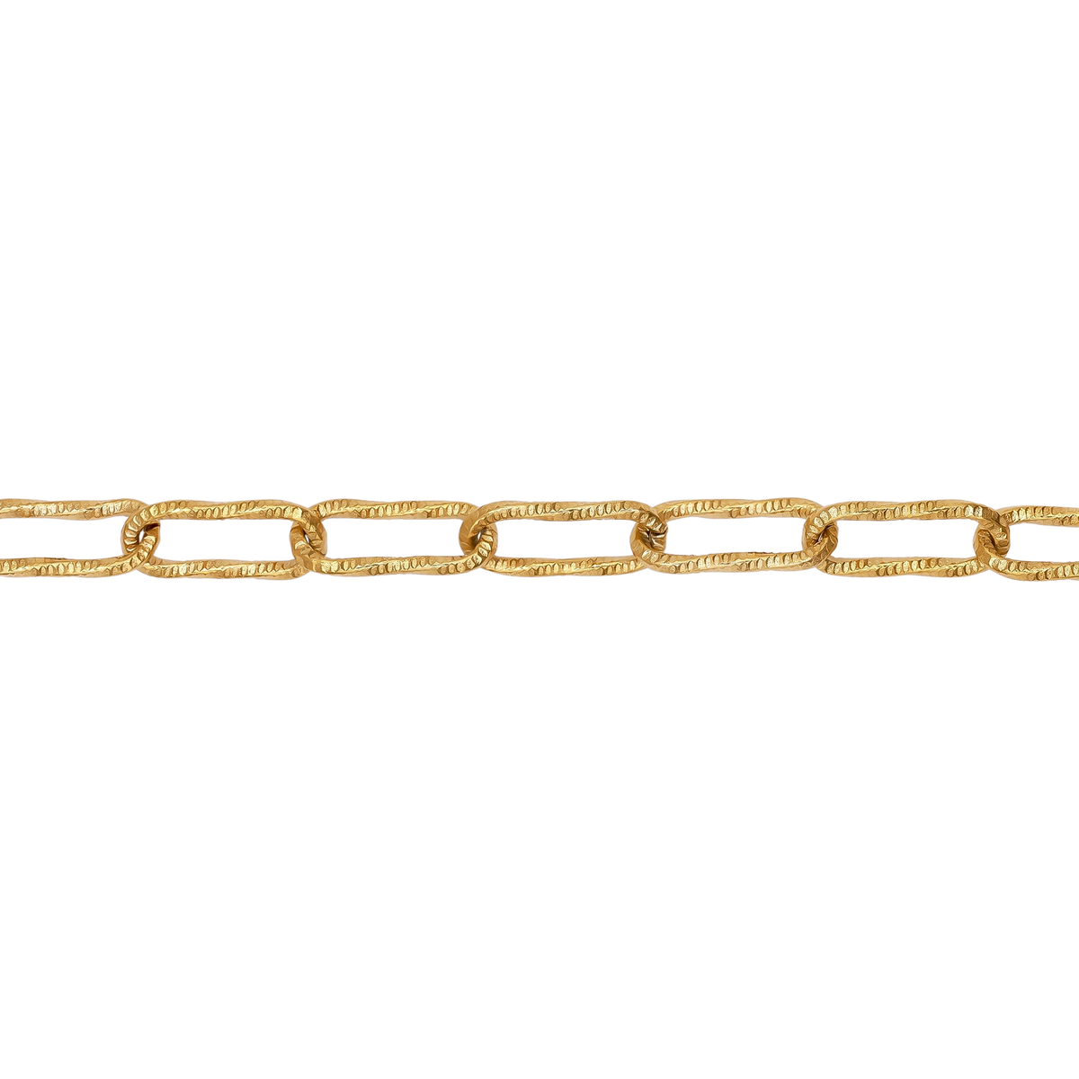 Halskette Damen Gold Sora - Gliederkette als Charmbase Produktbild