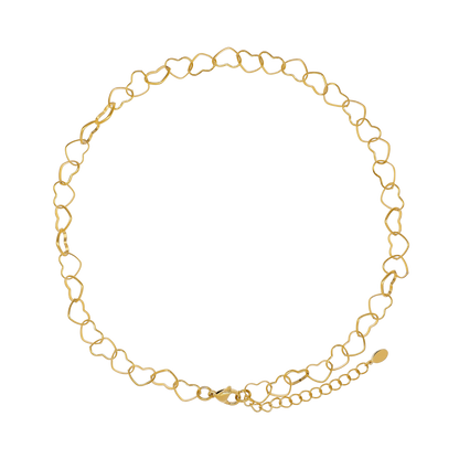 Halskette Damen Edelstahl Elif Gold in der Geschenkbox