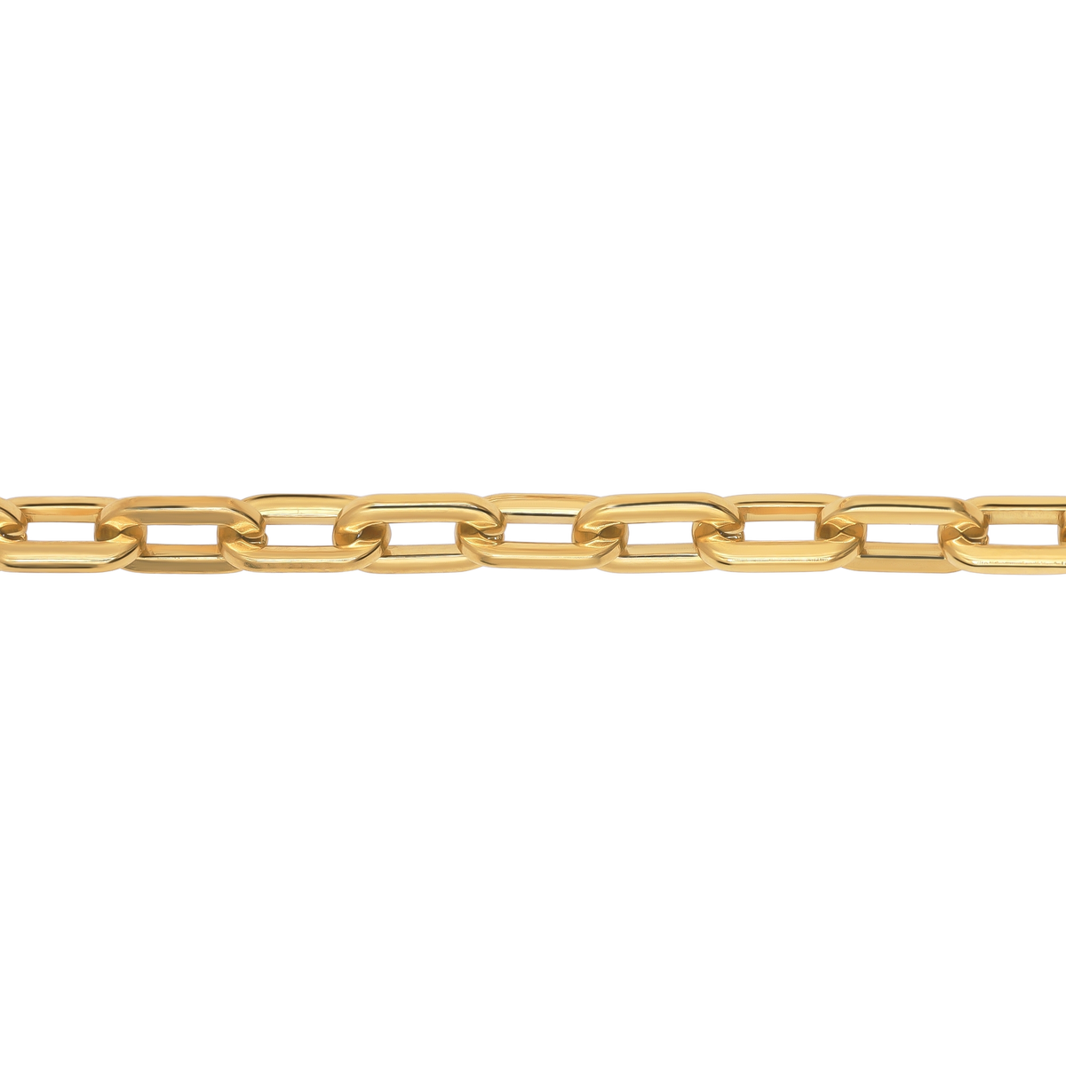 Halskette Damen Edelstahl Azra in Gold als Gliederkette - Produktbild