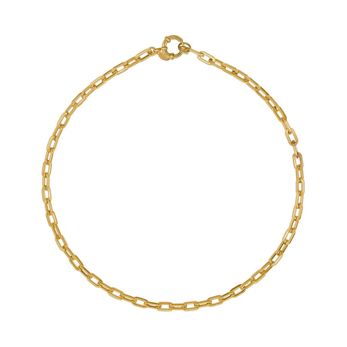 Halskette Damen Edelstahl Azra Gold - Klappverschluss im Detail