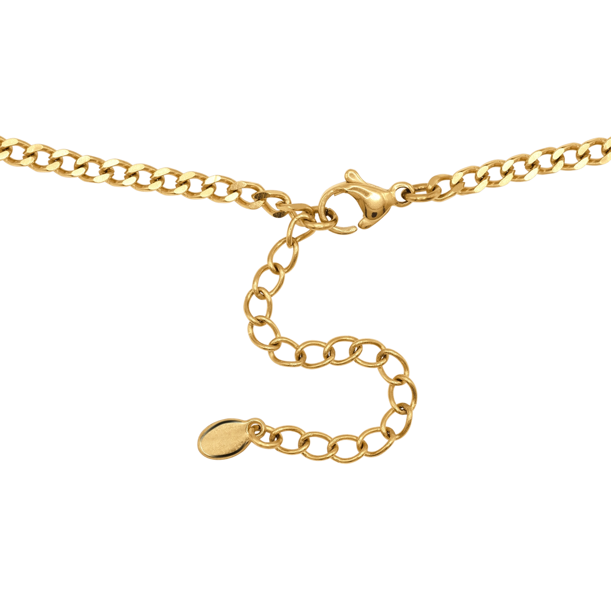 Halskette Damen Gold Eleonora - gestylt im Look