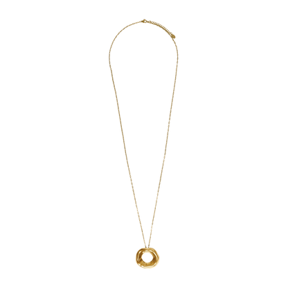 Halskette Damen Edelstahl Colette in Gold - Karabinerverschluss im Detail