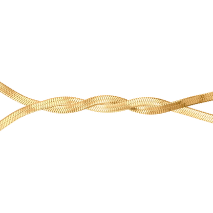 Halskette Damen Edelstahl Mathilda in Gold - Produktbild
