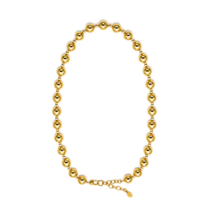 Halskette Damen Gold Lilou goldfarben - Geschenkbox
