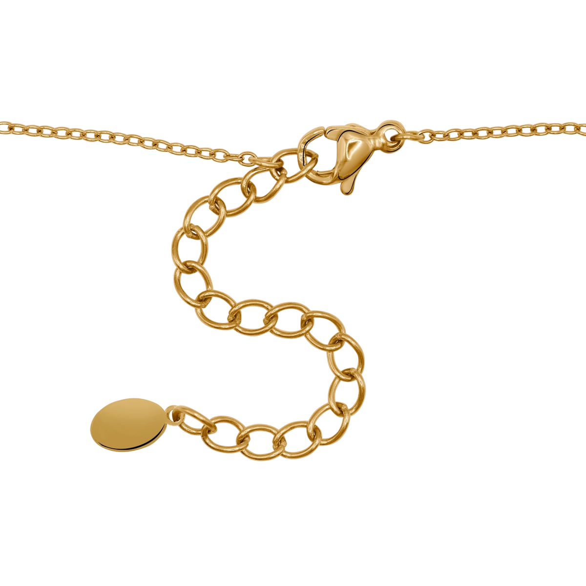 Damen Kette Alizee Gold stilvoll kombiniert