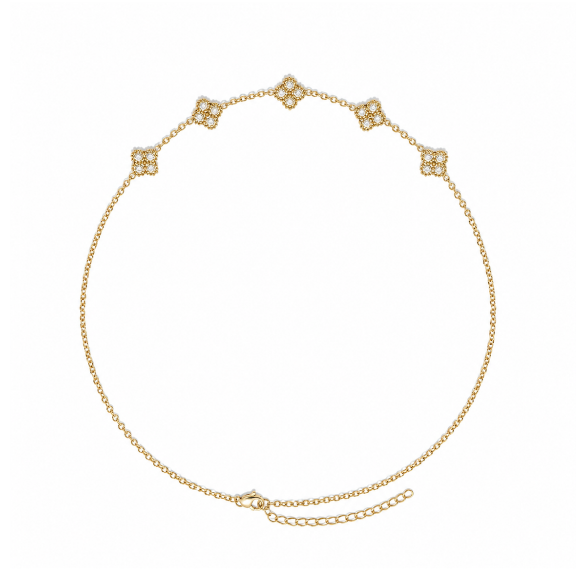 Halskette Damen Gold Orelia - gestylt im Look