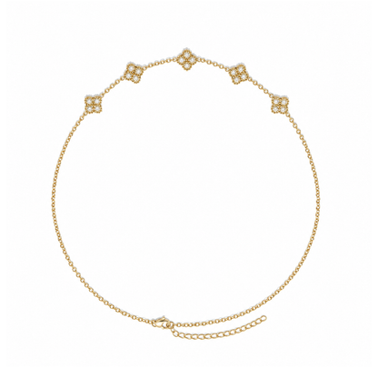 Halskette Damen Gold Orelia - gestylt im Look