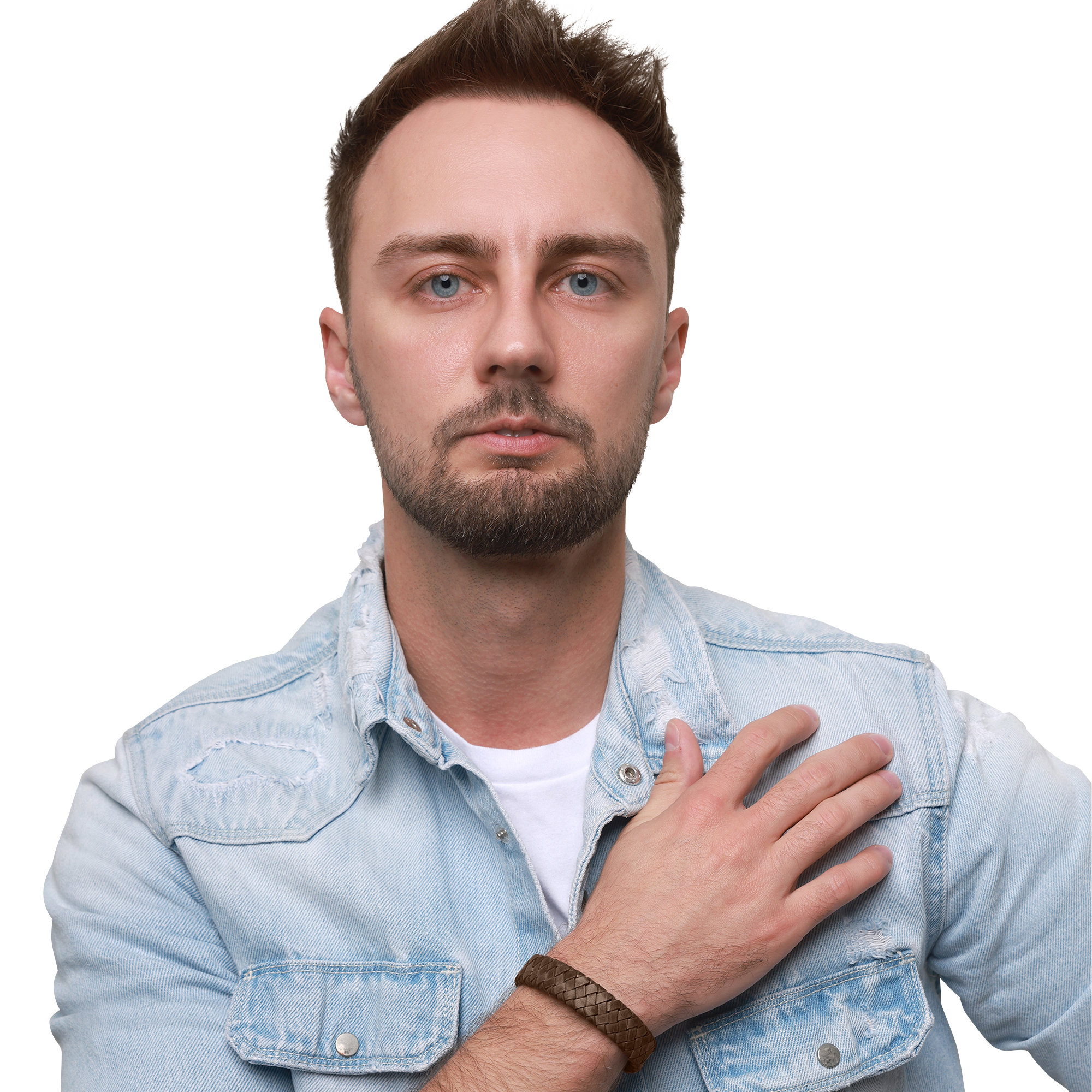 Lederarmband Keno
