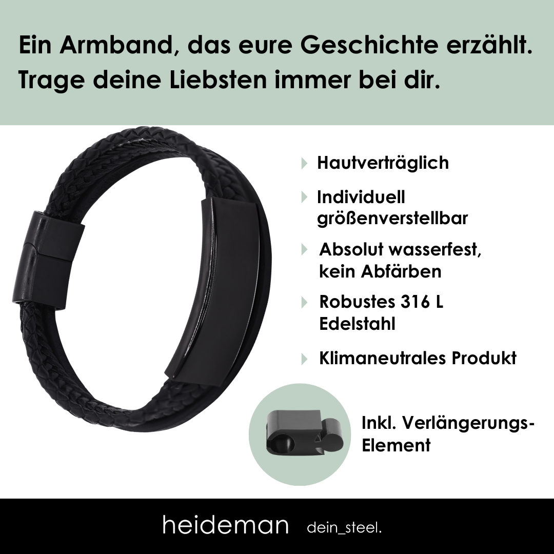 Lederarmband Cosmo