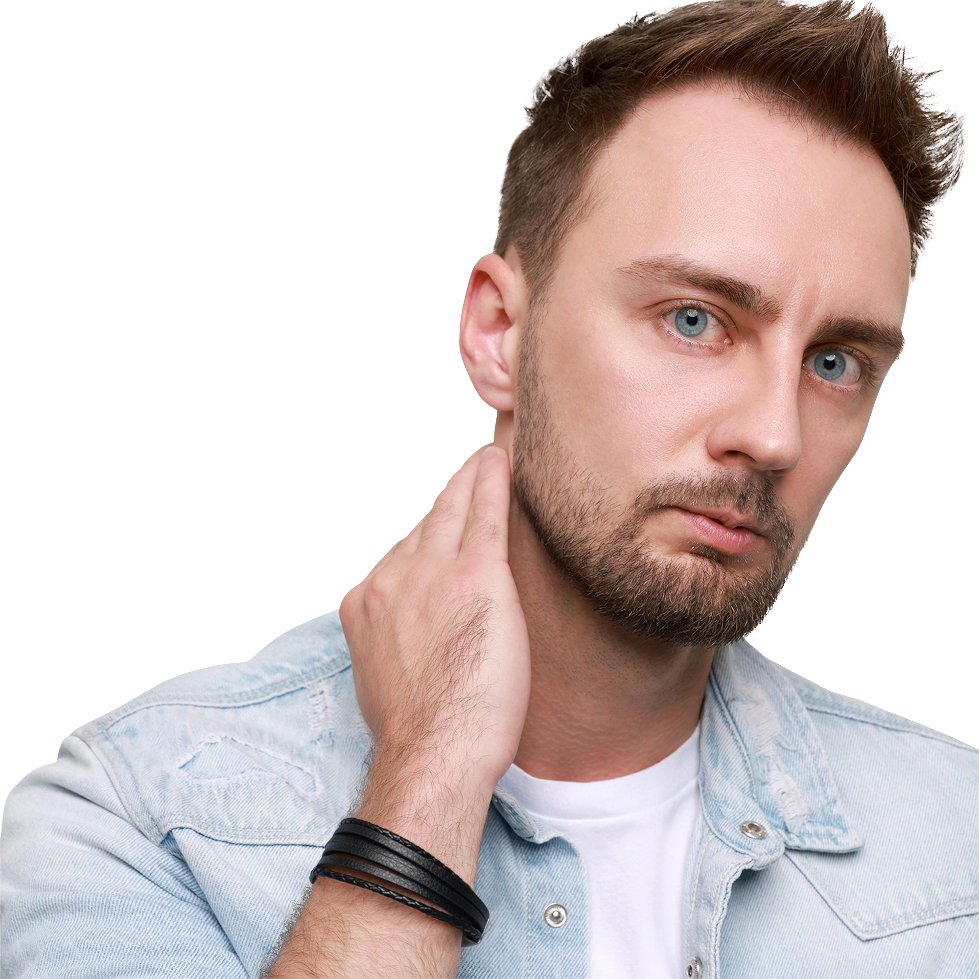Lederarmband Samu