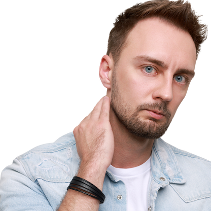 Lederarmband Samu