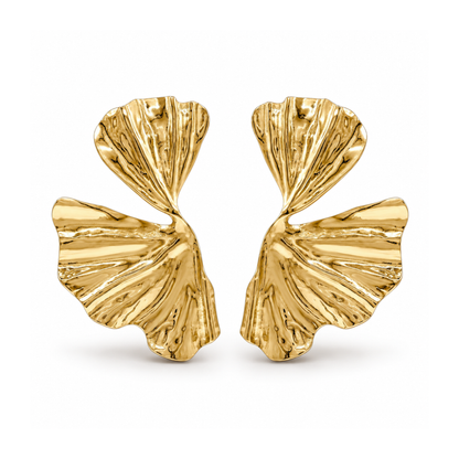 Minimalistische Ohrstecker Gold – Heideman Daria