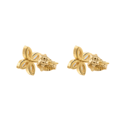Ohrringe Damen Edelstahl Serena Gold in Geschenkbox