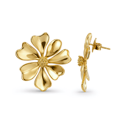 Ohrringe Damen Gold – Heideman Fia Ohrstecker aus Edelstahl