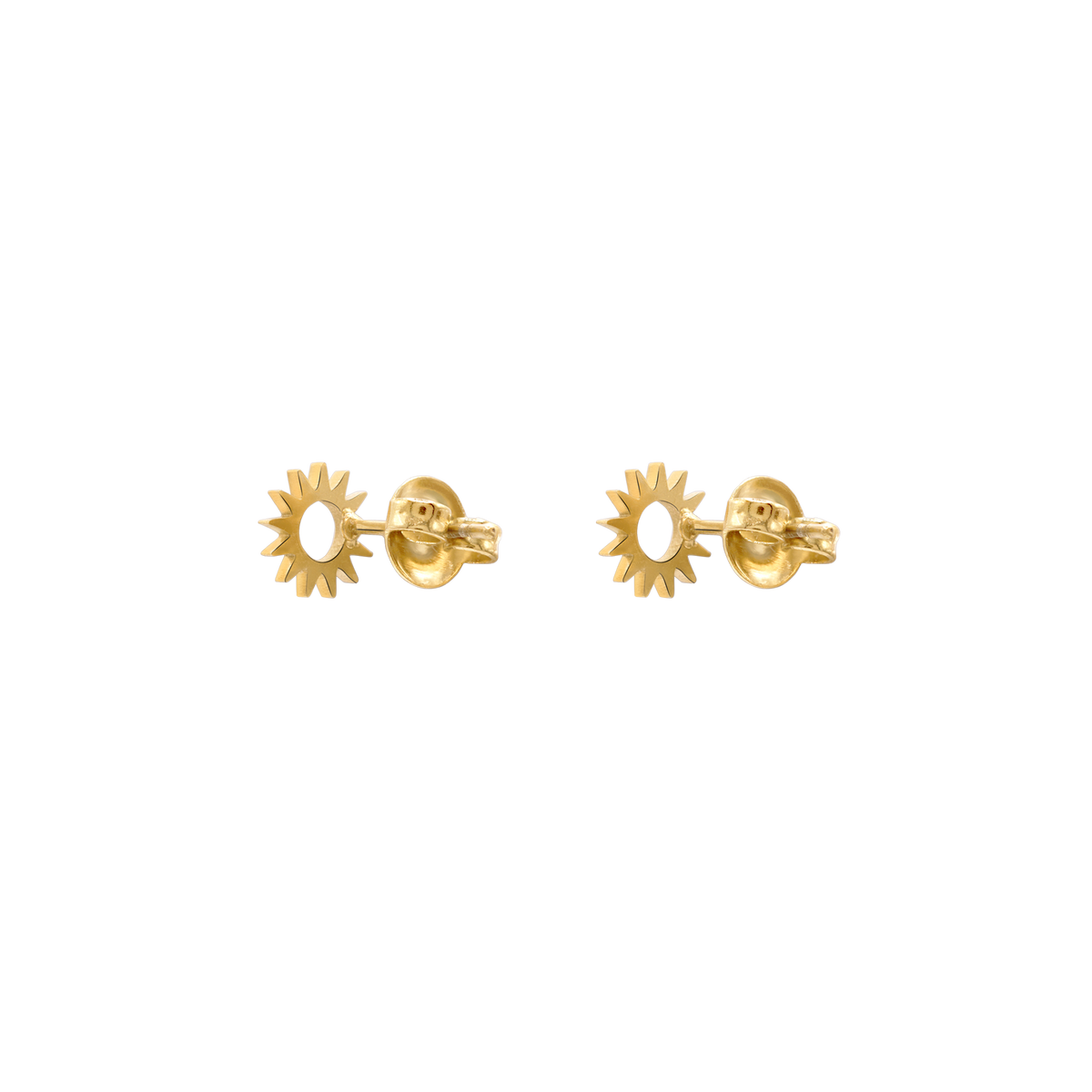 Ohrringe Damen Edelstahl Veda in Gold – mit Geschenkbox