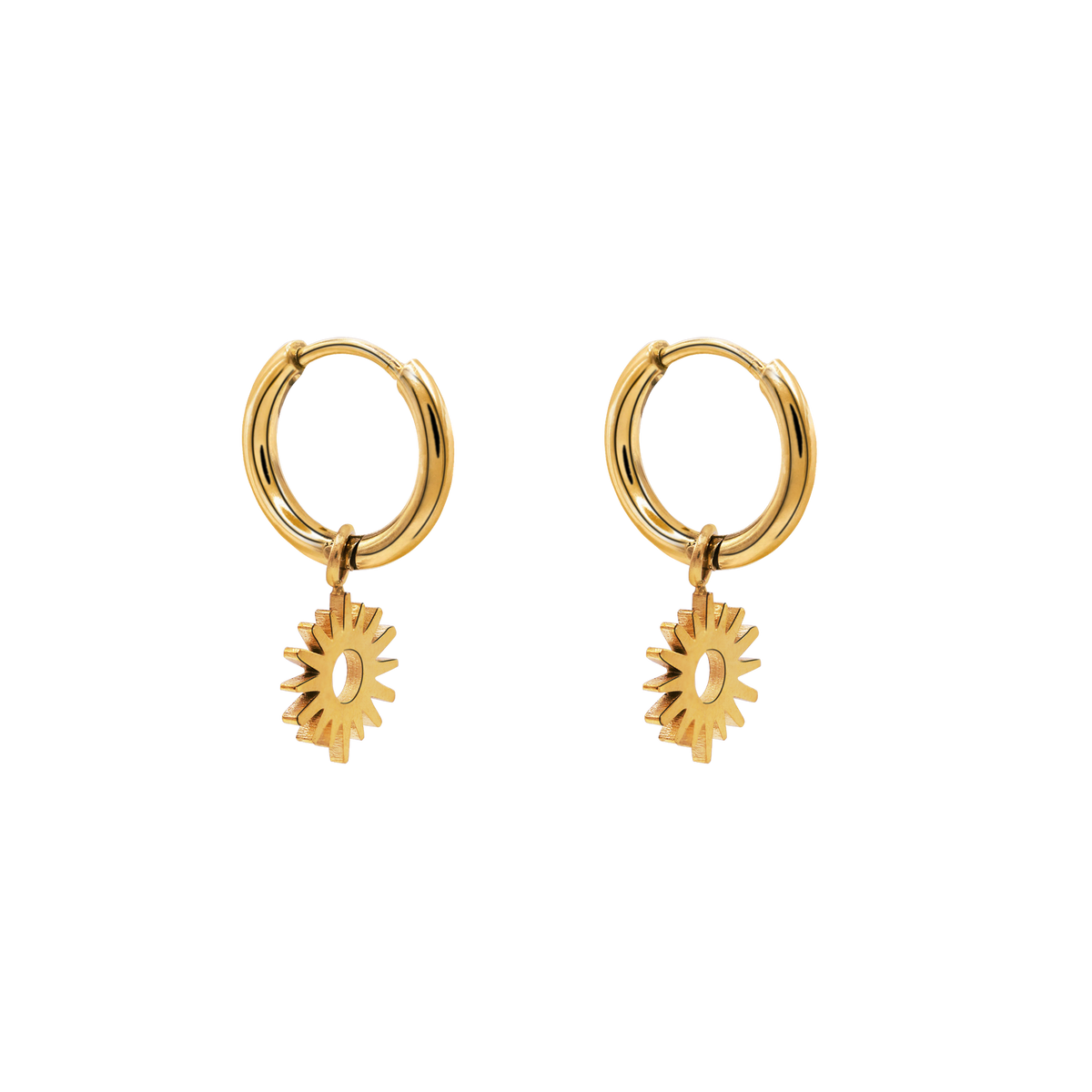 Ohrringe Damen Edelstahl Tamea in Gold – mit Geschenkbox