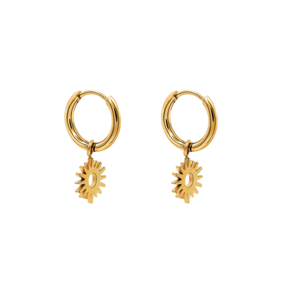 Ohrringe Damen Edelstahl Tamea in Gold – mit Geschenkbox