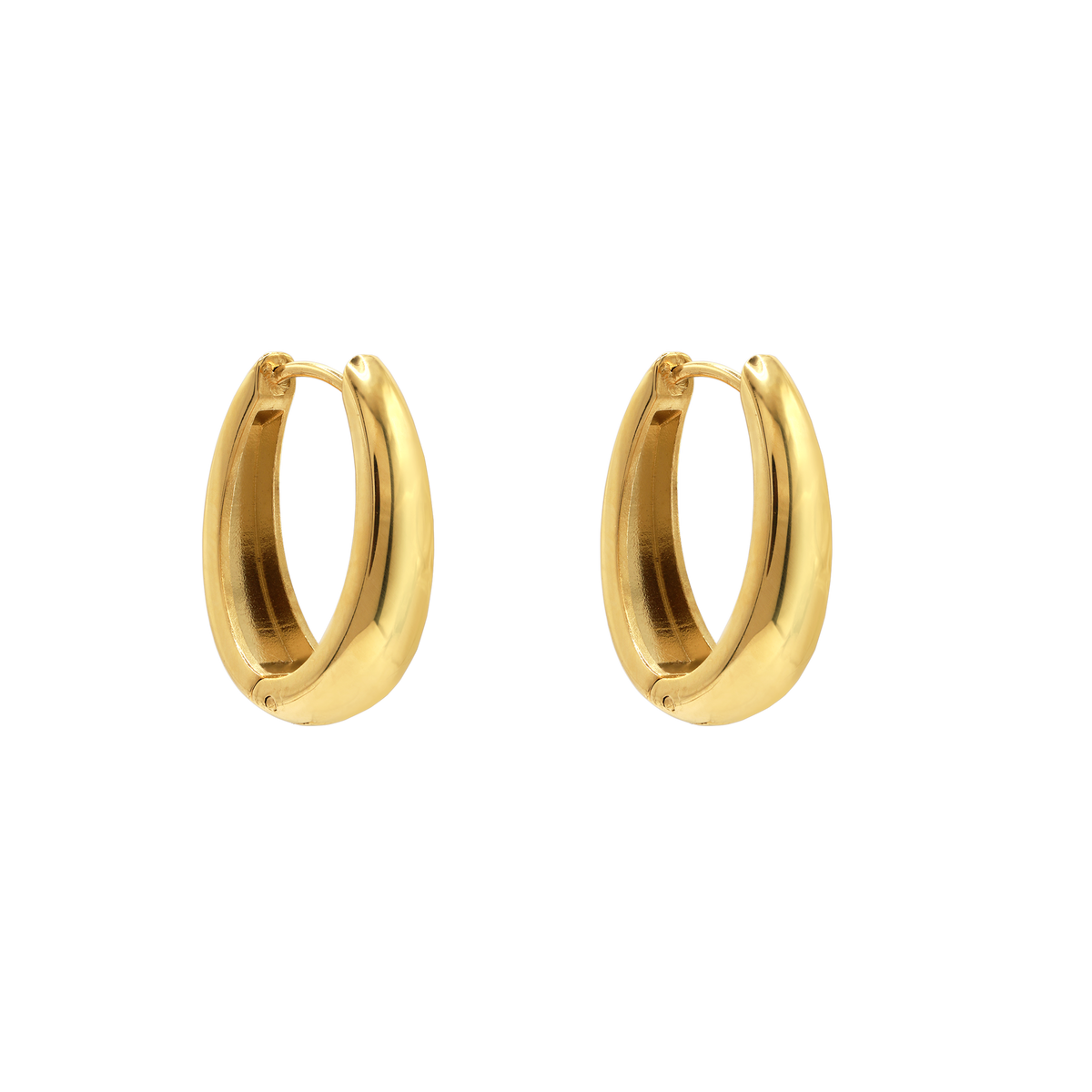 Ohrringe Damen Edelstahl Amara in Gold - in der Heideman Geschenkbox