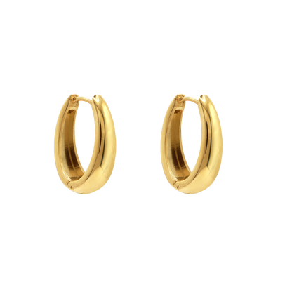 Ohrringe Damen Edelstahl Amara in Gold - in der Heideman Geschenkbox