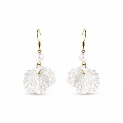 Goldene Perlenohrringe Damen Arabella – Heideman Edelstahl