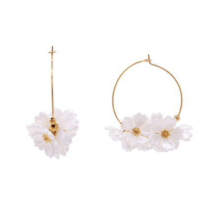 Ohrringe Damen Edelstahl Luciana in Gold – Produktansicht
