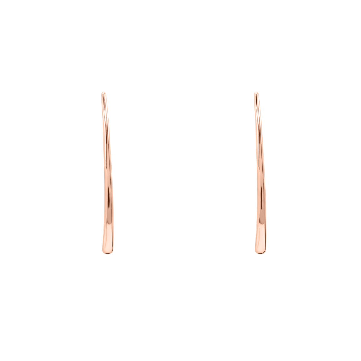 Ohrringe Damen Edelstahl Sveva in Rosé - Tropfen-Ohrhänger von Heideman
