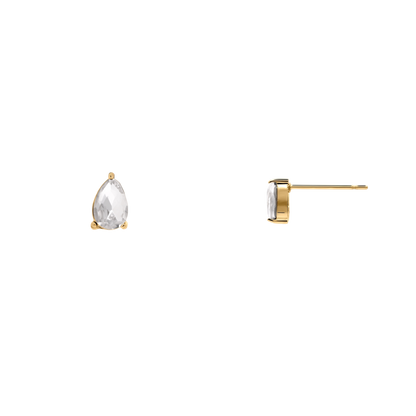 Ohrringe Damen Edelstahl Malys Gold gestylt zum Outfit