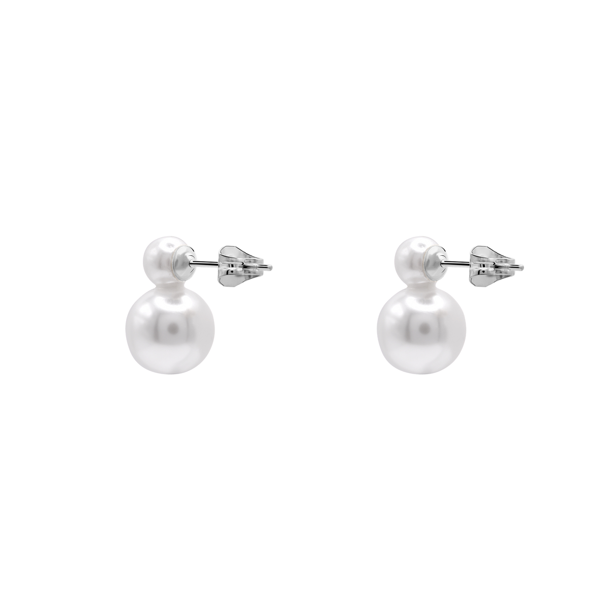 Ohrringe Damen Edelstahl Apolline in Silber - mit gratis Geschenkbox