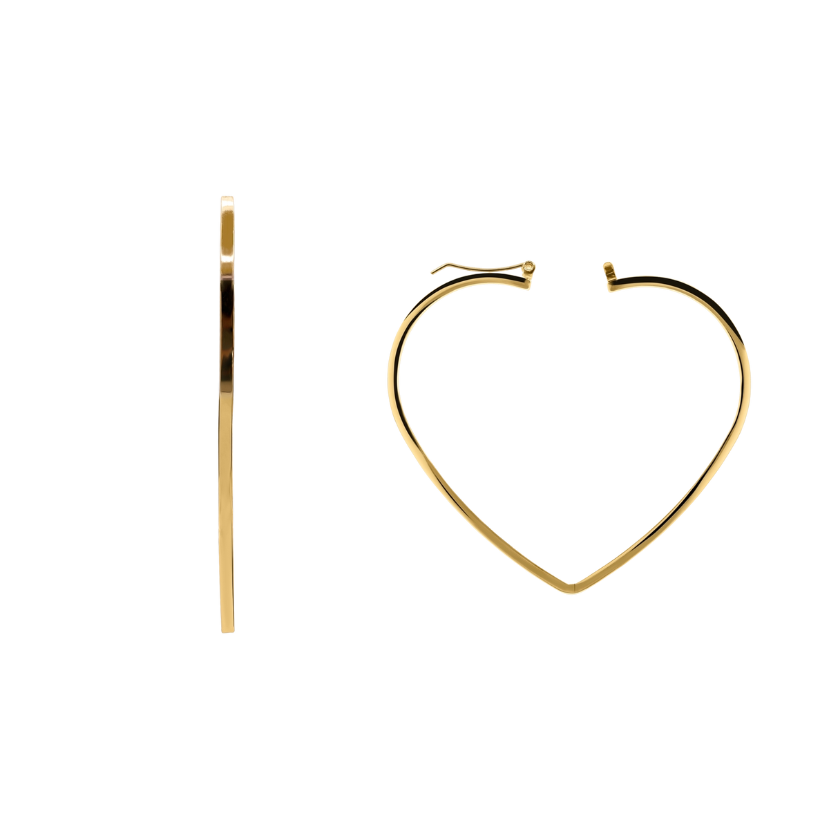 Ohrringe Damen Edelstahl Nerissa Gold elegant gestylt