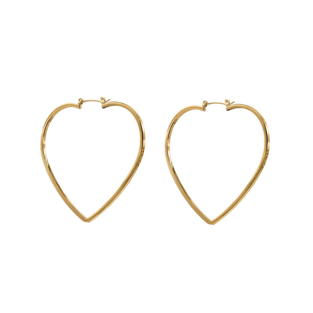 Ohrringe Damen Edelstahl Nerissa Gold in der Heideman Geschenkbox