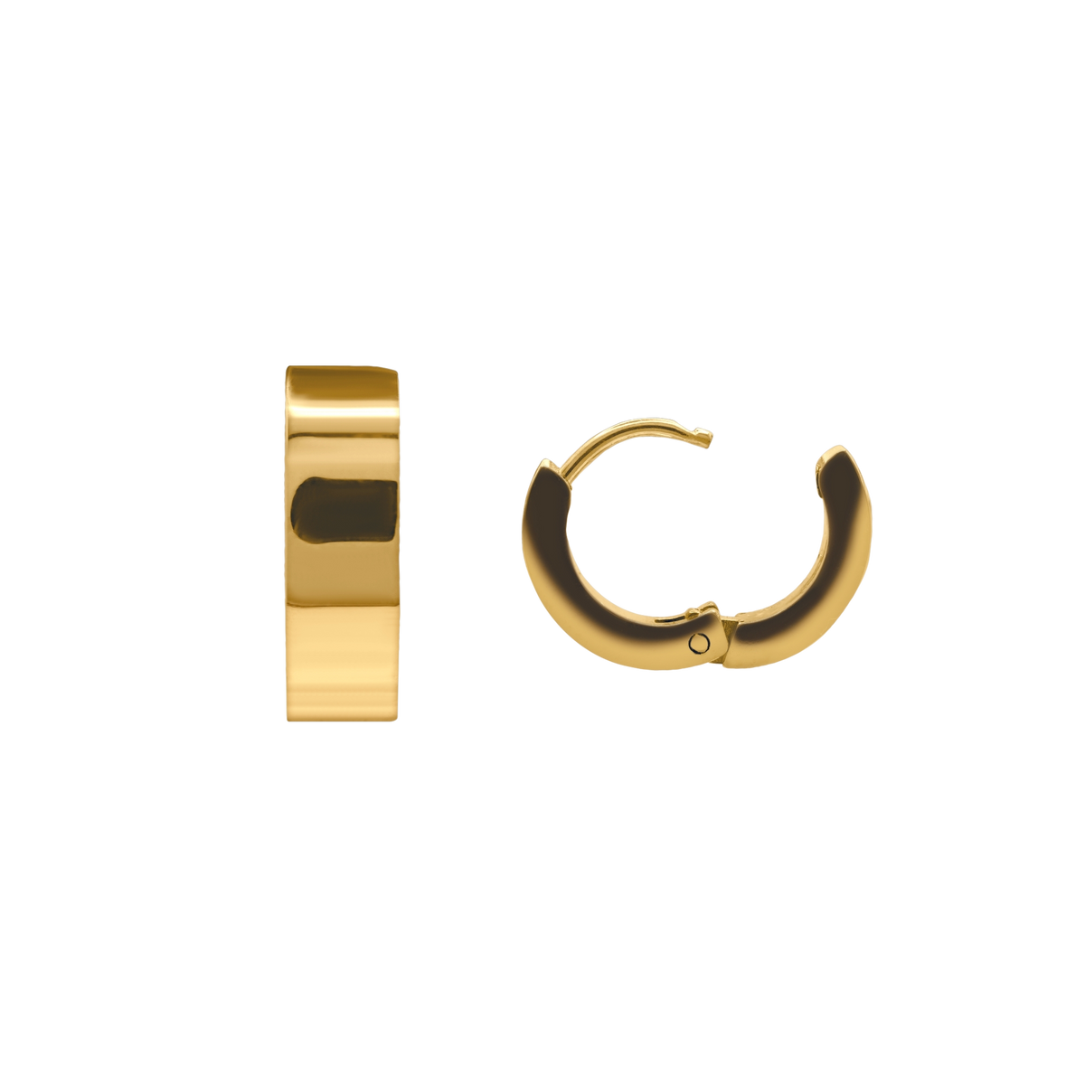 Ohrringe Damen Edelstahl Elisabetta in Gold – gestylt