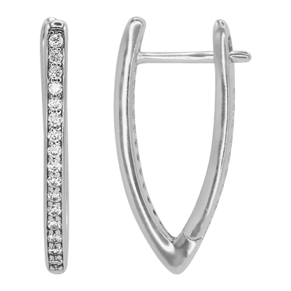 Ohrringe Trigo mit Stein