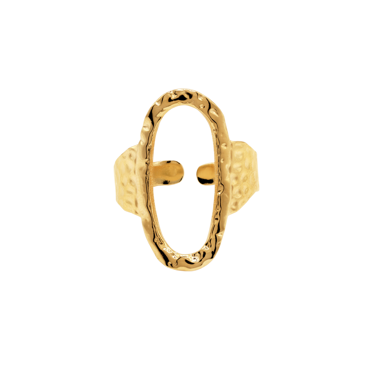 Ring Damen Gold Selene in Gold – Produktansicht des offenen Rings
