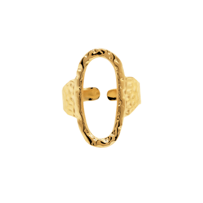 Ring Damen Gold Selene in Gold – Produktansicht des offenen Rings