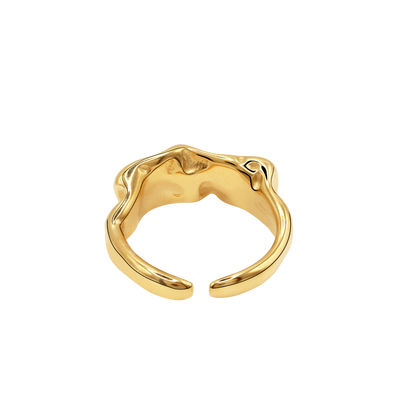 Ring Damen Gold Maple in Gold – gestylt kombiniert zum Outfit