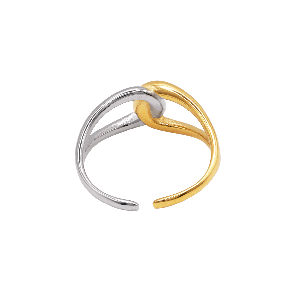 Ring Damen Bicolor Wren in Bicolor – gestylt kombiniert zum Outfit