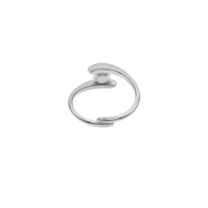 Ring Damen Silber Kalina in Silber – gestylt kombiniert zum Outfit