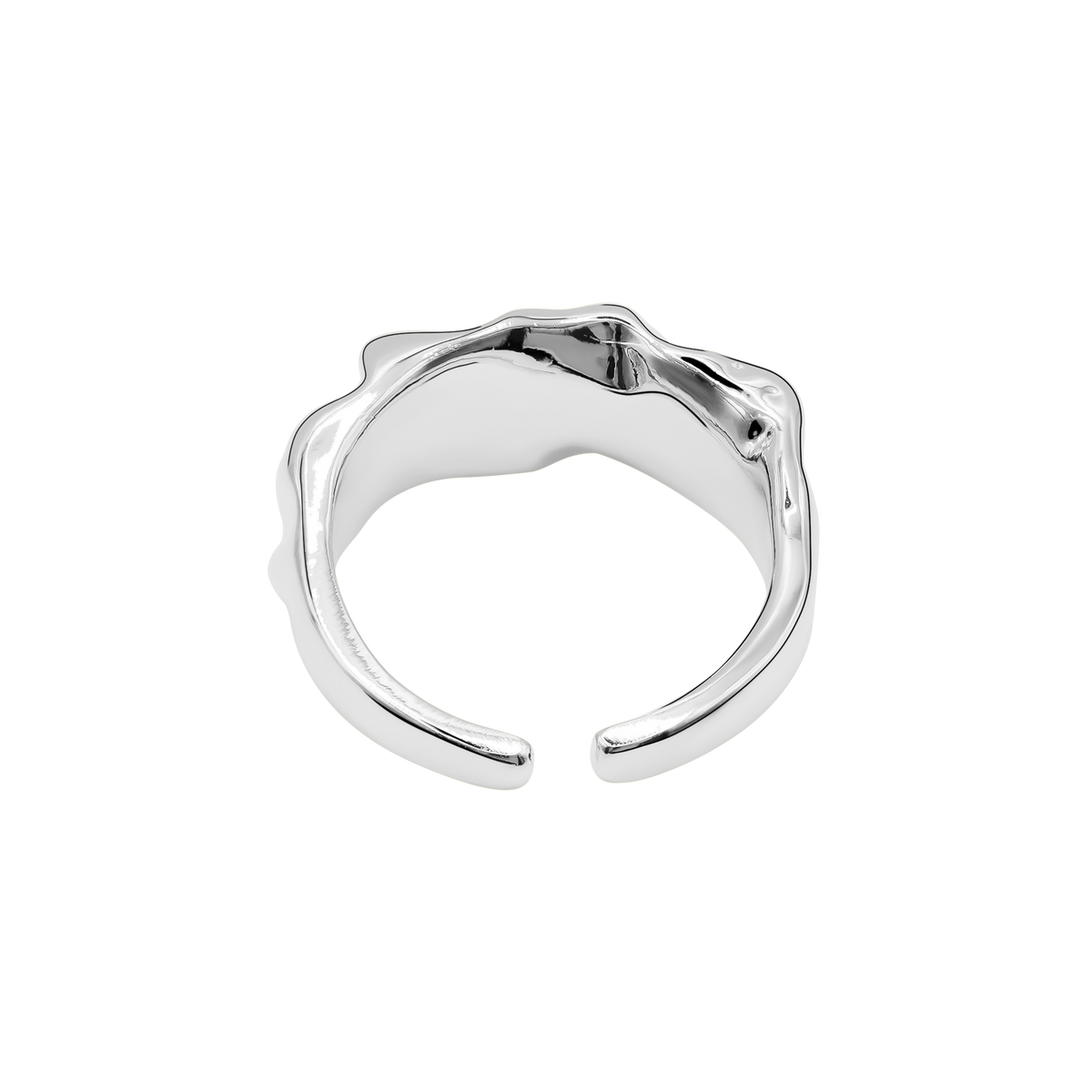 Damen Ring Celeste in Silber gestylt zum Outfit - Heideman
